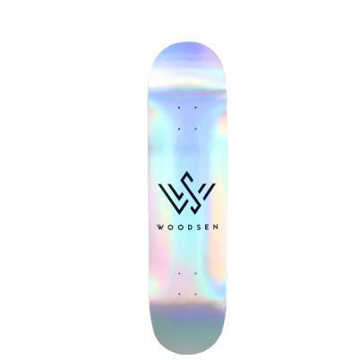 China Adult Custom Wholesale Blank Skate Board Deck Aluminum Film Skateboard Decks for sale