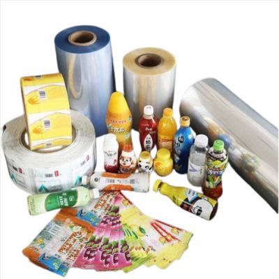 China 20/30/40 Microns PVC Shrink Film Wrap For Printing Bottle Labels for sale