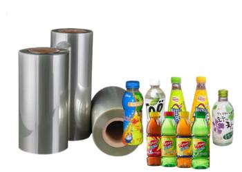 China PVC PETG PET BOPP POF Shrink Film Rolls Durable For Label Printing for sale