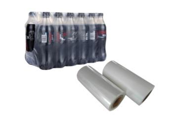 China Dichtheid 0,93 g/cm3 Poly Shrink Film, PE Heat Shrink Film voor voedsel / drank verpakkingen Te koop