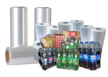 China 20um-250um Polythene Shrink Film Verpakking MD 50%-80% TD 5%-55% Krimppercentage Te koop