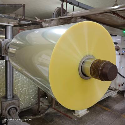 China Gegote PVC warmte-krimp wrapfilm voor etiket afdrukken aangepaste lengte Te koop