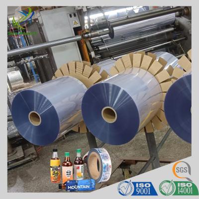 Китай Original And Bluish PVC Shrink Film For Beverage Packaging продается