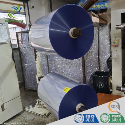 Cina Buona qualità di stampa PVC film riduttibile 35Mic 40Mic riscaldamento riduttibile trasparente in vendita