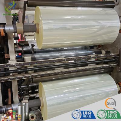 Κίνα Clear Colorful PVC Heat Shrink Wrap Film Rolls For Water Bottle Label Printing προς πώληση