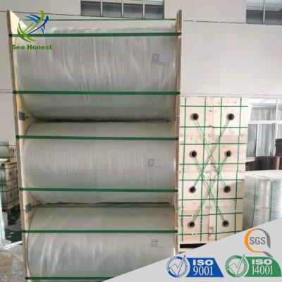 China Transparent PETG Shrink Film Roll for Water Bottle Label Printing for sale