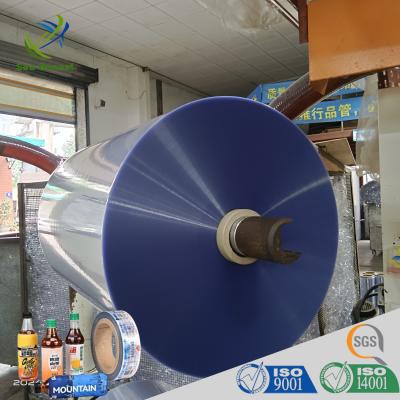 Китай Uniform Thickness Cast PVC Heat Shrink Film For Water Bottle Sleeve Printing продается