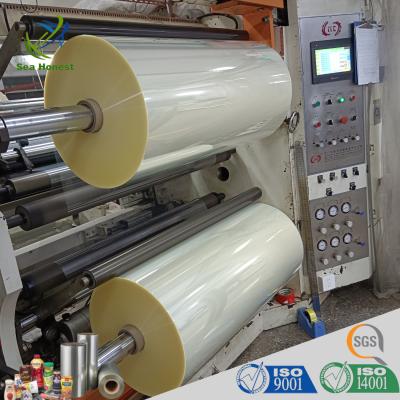 China Blow Molding And Cast 35 Mic PVC Shrink Film For Label Printing for sale