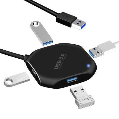 China All USB 4 Devices In 1 USB 3.0 Hub 4 Port Support 5Gbps Date Transfer High Speed ​​USB Hub Charger for sale