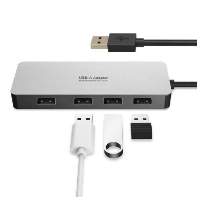 China Type-C Enabled Devices 4-Port USB 2.0 Ultra Slim Data Hub for Mac Pro /Mini, iMac, Remote, XPS, Notebook PC, Mobile HDD, and more for sale