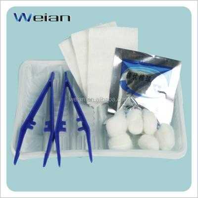 China Hot Selling PP Sterile Disposable Medical Wound Dressing Pack For Sale for sale