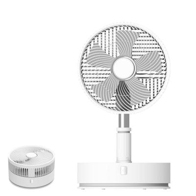 China With 2021 New Design Remote Control Telescopic Folding Desk Fans Usb Rechargeable Multifunctional Electric Fan for sale