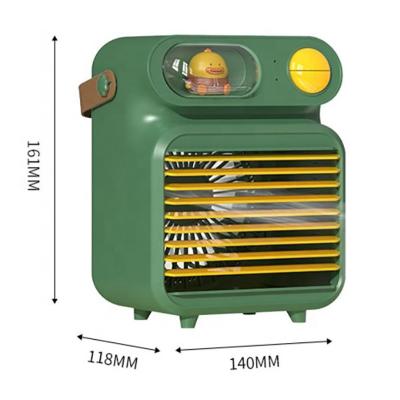 China Keep Cold Portable Mini Air Cooler Fan New Arrival Household Appliances Water Evapolar Humidifier Desktop Car Air Cooler Fan for sale