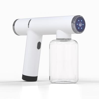 China New Radio Ulv Plastic Sterilizer Nano Fast Spray Gun Portable Charger Disinfection Sanitization Liquid Mist Machine for sale