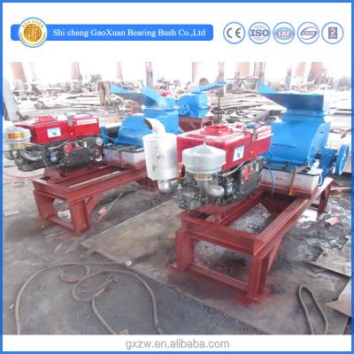 China Sand Gold Hammer Crusher With Diesel Engine , Diesel Engine Mobile Hammer Mill for sale