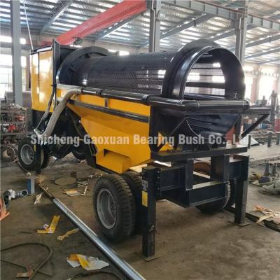 China ore gold trommel screen/drum screen for gold processing plant for sale