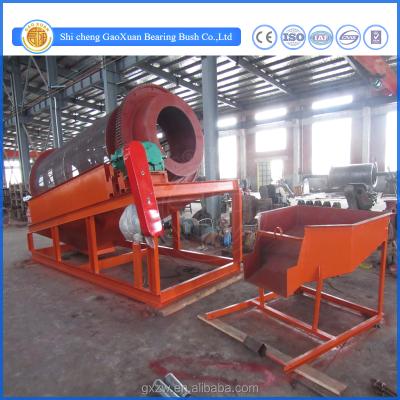 China 100 t/h moving gold washing trommel small ore screen for sale for sale