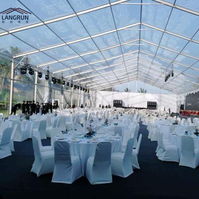 China Party Wedding Exhibition Warehouse Event Church Large Capacity Tent Transparent Tent for Banquet and Wedding Events for sale