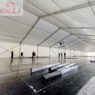 China Party Events Exhibition Warehouse Church Fair Prefab PVC Warehouse Tent Temporary Storage for Workshop for sale