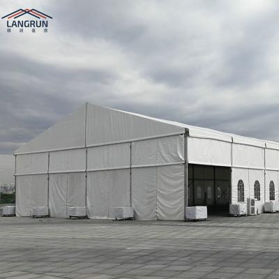 China Party Events Exhibition Warehouse Church Fair 1000 People Large Capacity Tent White Trade Show Tent for Outdoor Parties and Conference for sale