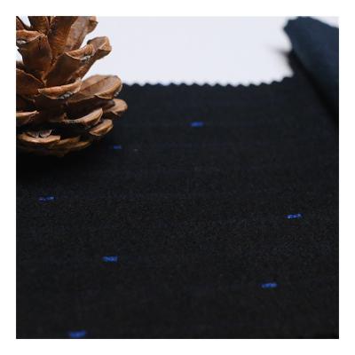 China Fashion Breathable Design Cashmere Fabric Luxury Italian Jacquard Yarn Dyed Wool Cashmere Blend Suiting Fabric For Winter Coats for sale