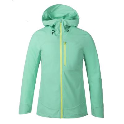 China Wholesale Breathable Outdoor Light Weight Hygroscopic Sweat Release Soft Quick Dry Jacket For Women for sale