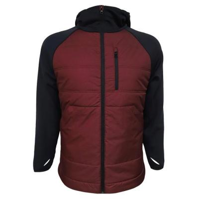 China OEM Breathable Winter Warm Men's Elastic Hood Breathable Winter Jacket Wholesale for sale