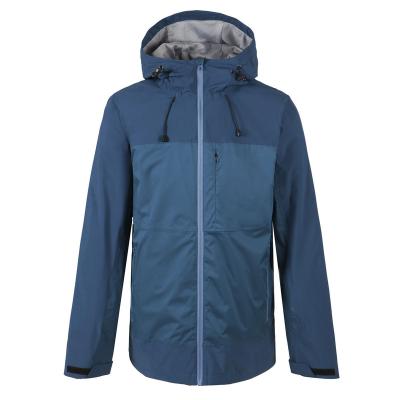 China Fashion Outdoor Sportswear Men's Polyester Windproof Waterproof Hooded Jacket Customized for sale