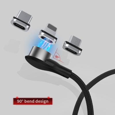 China Easy USB Cable - Safe Magnetic Use USB 3 in 1 Fast Charging Data Cable for sale