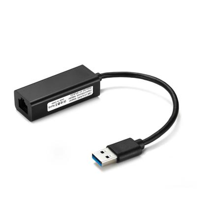 China LAPTOP ABS USB 3.0 To 1000M Network Adapter RJ45 LAN Card for sale