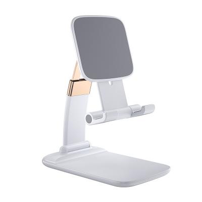 China Adjustable Handfree Folding Universal Desktop Metal Protable Phone Holder Stands Accessories For Samsung for sale