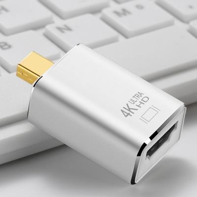 China 1080p COMPUTER Gold Plated Aluminum Alloy Shell Mini Displayport To Hdmi Adapter Converter For Computer Tablet To HDTV Monitor Projector for sale