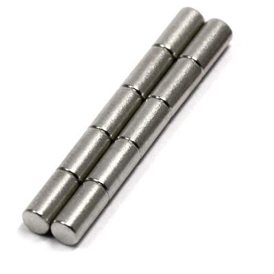 China Industrial super strong rare earth round neodym magnet cylinder magnet permanent magnetfor sales for sale