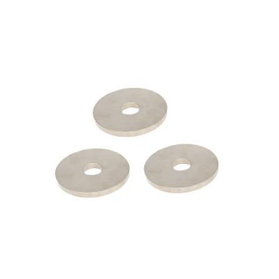 China Industrial magnet N50 sintered round disc ring neodym straight hole magnet for sale