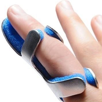 China S M L Bendable Frog Type Medical Finger Splint Metal Aluminum Material for sale