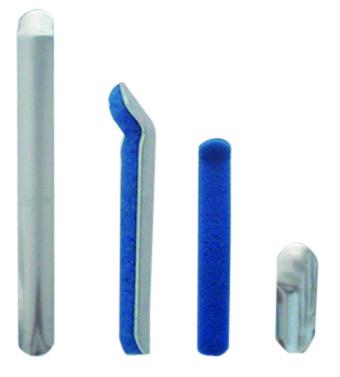 China Silver Lightweight Medical Finger Splint For Phalanges Transverse Fractures for sale