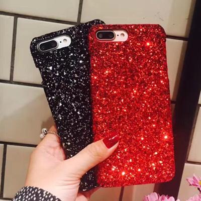 China Eco-Friendly Running Shiny Flash Glitter Glitter Phone Case For iPhone X 8 7 Plus 6S Slim Ultra Bling Shell Cover Lasts Max 11 Pro for sale