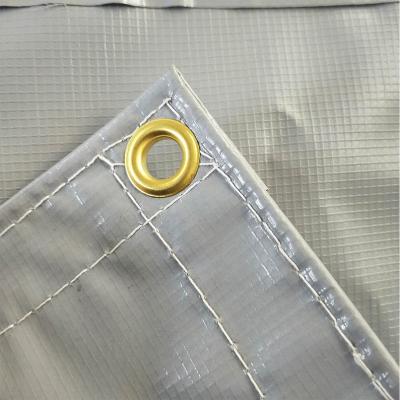 China High Strength Water Resistant PVC Tarpaulin PVC Sound Barrier Outdoor Fireproof Soundproof Sheet (Net) for sale