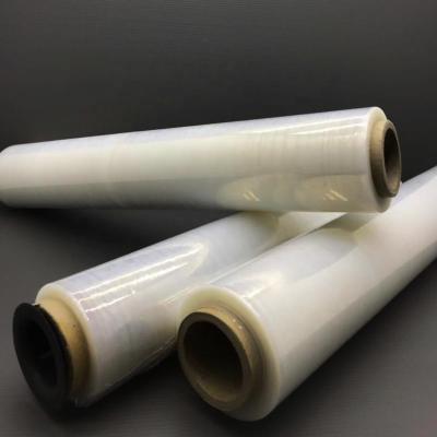 China Free Sample LLDPE Clear Moisture Proof Pallet Stretch Plastic Film Wrap for sale