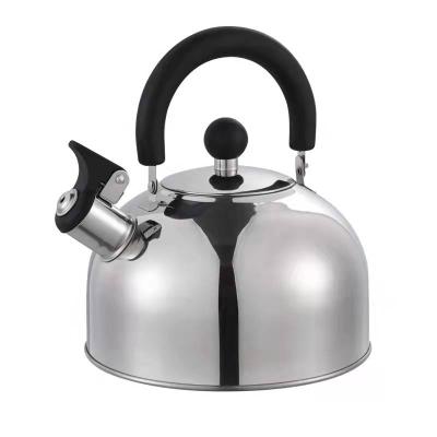 China Wholesale 2022 New Stainless Steel Water Tea Kettle Price Parts Viable Whistling Electric Teapot With Heatproof Handle for sale