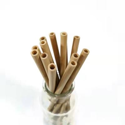 China Modern Reed Rice Drinking Straws 100% Natural Bamboo Eco-friendly Customized Acceptable Disposable Bar Accessories for sale