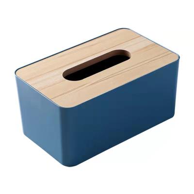 China Multifunctional Tissue Box Holders Plastic Tissue Box Organizer Factory Direct Selling Minimalist Wholesale for sale