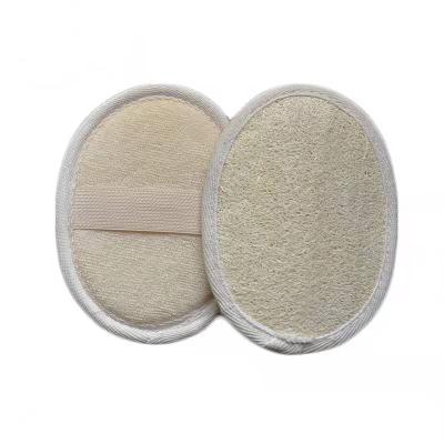 China All Natural Natural Body Skin Scrubber Narrow Loofah Sponge Exfoliating Bath Loofah Sponge Pads for sale