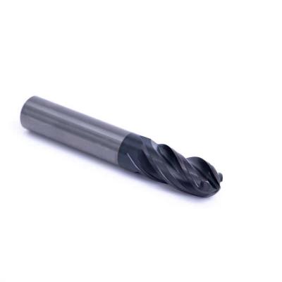 China CNC Machine MMT Carbide Ball Radius End Mill Vario Helix Full 4 Splines Long Reach Pocket Milling Cutter for sale