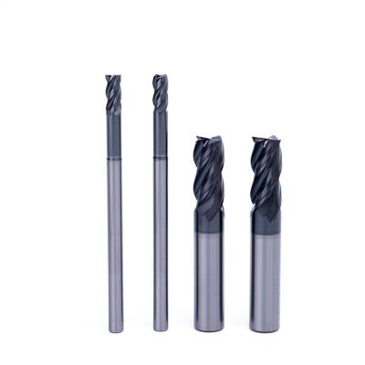 China CNC Machine CNC 4f Solid Carbide Lathe Milling Bits Cutter for sale