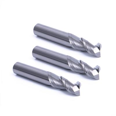 China CNC Aitin Milling Machine Hrc60 Hrc55 Hrc50 Hrc45 Cutter Cutting Tools Coating 4 Flute Solid Alloy Carbide Endmill End Mill for sale