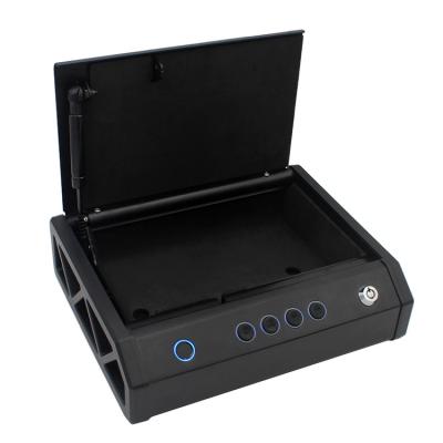 China Biometric hand gun security small fire resistant digital hidden safe deposit box for sale