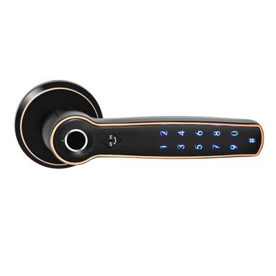 China Keyless electronic fingerprint biometric door lock with wifi remote control zu verkaufen