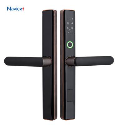 Cina Electric Excellent Digital Aluminum Accessories Window Glass Sliding Wardrobe Door Locks in vendita