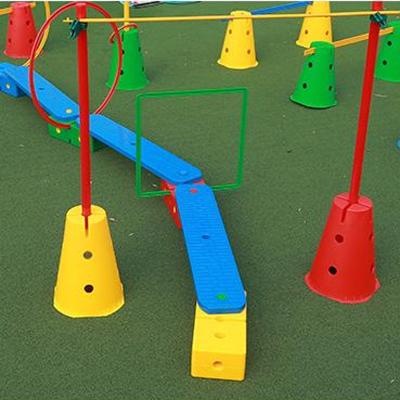 China Toy Vientiane Funny Educational Combination Plastic Sensory Practicing Toys Set Training Outdoor Sport Plastic Agility Training for sale